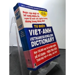 Từ điển Anh Việt 155.000 từ 2006 mới 80% ố bẩn nhẹ Nguyễn Văn Của, Trần Ngọc Thảo và Dương Nghiệp Khánh HPB2507 HỌC NGOẠI NGỮ