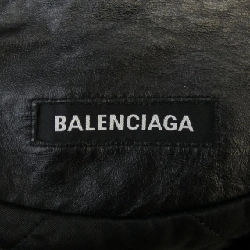 BALENCIAGA 507398 TES24 Áo khoác da biker - Hàng hiệu Chính hãng 887599