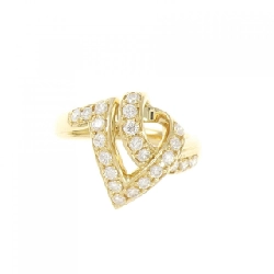 Nhẫn kim cương K18YG 0.41CT 669948