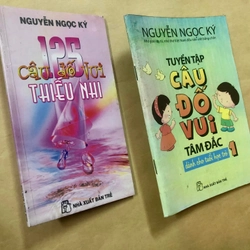 Lô sách thầy Nguyễn Ngọc Ký: 125 Đố vui thiếu nhi & Tuyển tập câu đố vui tâm đắc 307268
