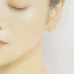 K10PG Bông tai hình trái tim kim cương - Hàng hiệu Chính hãng 870042