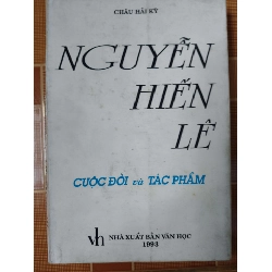 Nguyễn Hiến Lê cuộc đời và tác phẩm - 1993 - 390 trang - LỊCH SỬ - CHÍNH TRỊ - TRIẾT HỌC - SLSCTDONGKINHSLSCTANTQ3112-160 Blogmeo040226