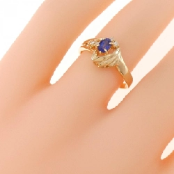 Nhẫn Sapphire K18YG 0.25CT 669390