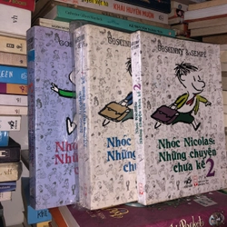 Bộ 3 cuốn Nhóc Nicolas những chuyện chưa kể - Goscinny & Sempe