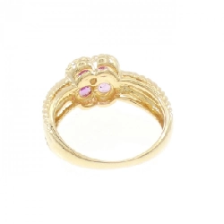 Nhẫn Sapphire Hoa K18YG 0.86CT - Hàng hiệu Chính hãng 852576