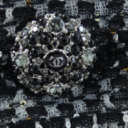 Áo khoác không cổ CHANEL P50631V37559 628895