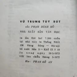 Vũ trung tùy bút | Phạm đình hổ | 1972 1021942