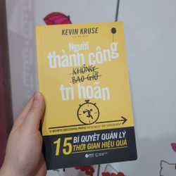 Sách Người Thành Công không bao giờ Trì Hoãn