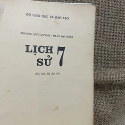 Sách giáo khoa xưa - lịch sử 7 748142