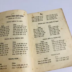 SÁCH SỐ COI TUỔI LÀM NHÀ VÀ DỰNG VỢ GẢ CHỒNG 752727