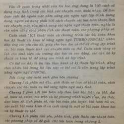 101 THUẬT TOÁN VÀ CHƯƠNG TRÌNH 495341