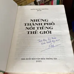 NHỮNG THÀNH PHỐ NỔI TIẾNG THẾ GIỚI,bìa cứng (xb 2001) 697954