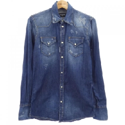 DSQUARED2 S74DL0899 Áo sơ mi - Hàng hiệu Chính hãng