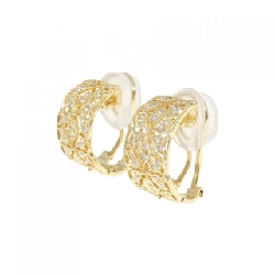 K18YG Bông tai/Khuyên tai kim cương 0.51CT - Hàng hiệu Chính hãng 871793