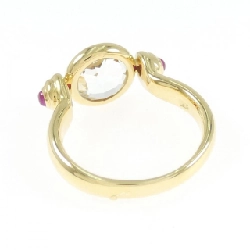 Nhẫn Topaz Trắng K18YG 668405