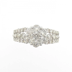 Nhẫn kim cương hoa PT900 1.00CT - Hàng hiệu Authentic 853451