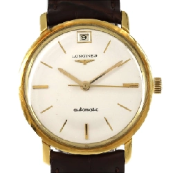 Đồng hồ Longines Round Case YG YG tự động - Hàng hiệu Chính hãng