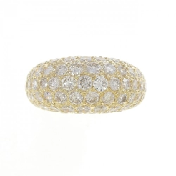 Nhẫn kim cương Pavé 750YG 3.00CT - Hàng hiệu Chính hãng 850516