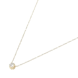 Dây chuyền kim cương K18YG 0.20CT - Hàng hiệu Chính hãng 864345