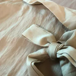 áo lệch vai thắt nơ 995477