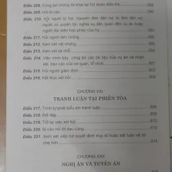 BỘ LUẬT TỐ TỤNG HÌNH SỰ  704107