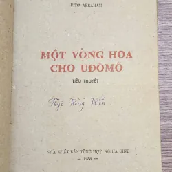 Tiểu thuyết của Peter Abraham: MỘT VÒNG HOA CHO UDOMO 776844