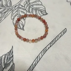 chuỗi vòng thuỷ tinh hồng  784102