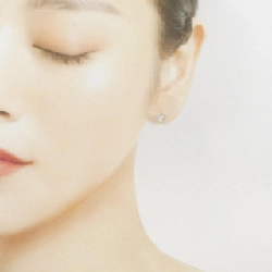 PT900 Bông tai kim cương 0.18CT - Hàng hiệu Authentic 867553