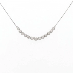 K18WG Dây chuyền kim cương 0.25CT - Hàng hiệu Chính hãng 860447