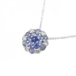 K18WG Sapphire Necklace - Hàng hiệu Authentic 859915