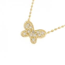 K18YG Bướm Kim Cương Dây Chuyền - Hàng hiệu Chính hãng 859904