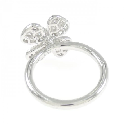 Nhẫn kim cương hoa 18KTWG 0.21CT 669897