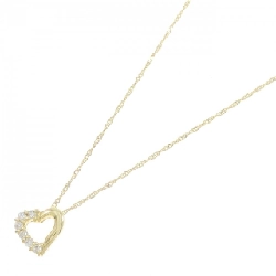 K18YG Dây chuyền kim cương hình trái tim 0.09CT - Hàng hiệu Chính hãng 867638