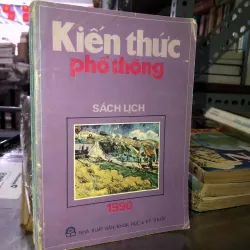 Kiến thức phổ thông - Sách lịch