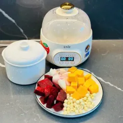 Nồi nấu chậm UNIE USC102W Trắng 744827