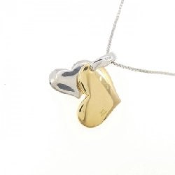 K18YG/K18WG Dây chuyền hình trái tim kim cương 0.15CT - Hàng hiệu Chính hãng 861178