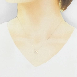 Dây chuyền kim cương K18YG 0.20CT - Hàng hiệu Chính hãng 860592