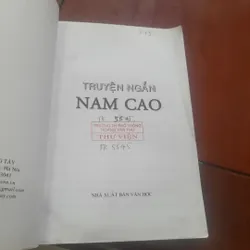 Truyện ngắn NAM CAO 688775