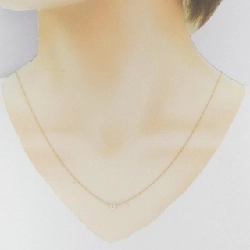 Dây chuyền kim cương K18YG 0.08CT - Hàng hiệu Chính hãng 866109