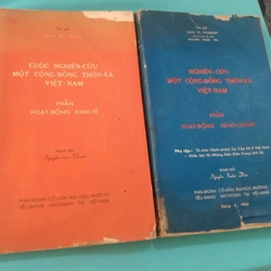 Cuộc nghiên cứu một cộng đồng thôn xã Việt Nam