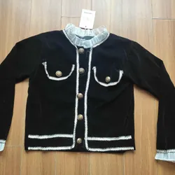 Áo khoác nhung size S M còn nguyên tag mác