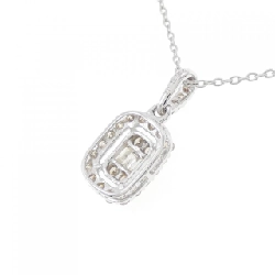 K18WG Dây chuyền kim cương 0.25CT - Hàng hiệu Chính hãng 863185