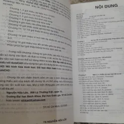 Thiết kế mô hình 3 chiều AUTOCAD. Tiến sỹ Nguyễn Hữu Lộc.  745169