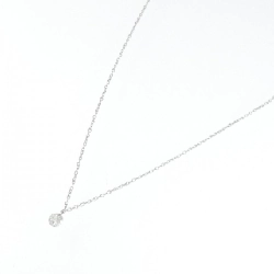 K18WG Solitaire Dây chuyền kim cương 0.15CT - Hàng hiệu Chính hãng 858956