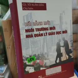 Bối cảnh mới - Ngôi trường mới - nhà quản lý giáo dục mới