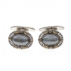 Cuff tay áo Hematite George Jensen - Hàng hiệu Authentic 846800