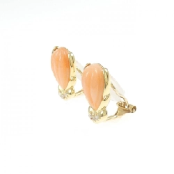 K18YG Đôi bông tai san hô - Hàng hiệu chính hãng 872763