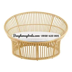 Giường thư giãn mây tự nhiên dáng tròn 712399