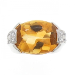 Nhẫn Citrine K18WG 10.40CT - Hàng hiệu Chính hãng 853491