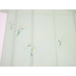 Áo kimono đơn lớp Komaro với họa tiết bạn bè và màu bạc - Hàng hiệu Authentic 883208